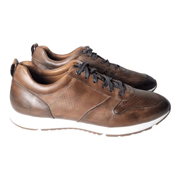 GORDON RUSH Connor Leather Perforated Sneaker Size 10.5 - Picture 3 of 10